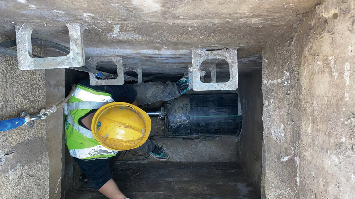 荷塘HDPE短管内衬法